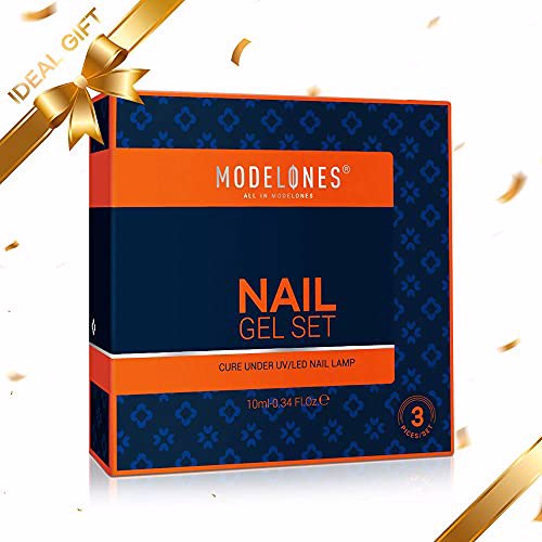 Modelones Matte Top Coat No Wipe Gel Top and Base Coat 3 Pack 8