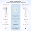 Facial Cleansing Brush Face Scrubber, Misty Blue Thumbnail 3