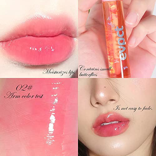 BINGBRUSH 3 Pcs Color Changing Lip Gloss lipstick, Pink Magic Mood 3