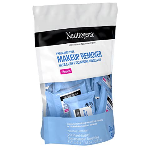 Neutrogena Fragrance-Free Makeup Remover Cleansing Towelette Singles 9