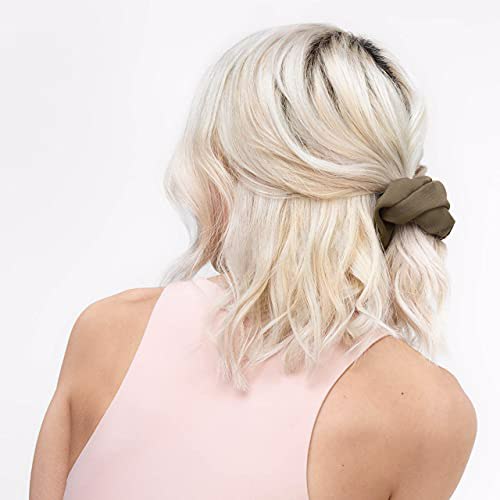 Kitsch Crepe Scrunchies, Moss 5