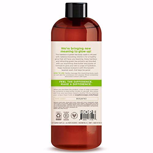 Soapbox Body Wash, Bamboo & Green Tea (Pack of 3) 2