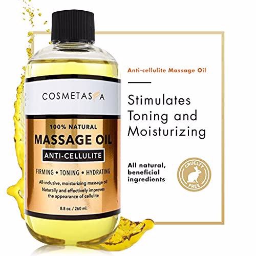Cosmetasa Anti-Cellulite Massage Oil & Hot Cream 8
