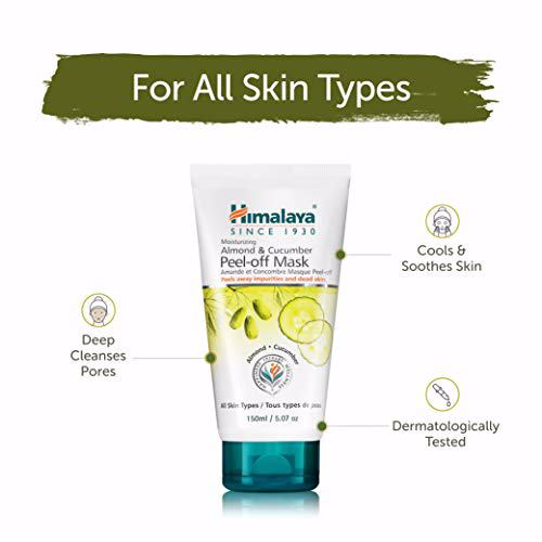 Himalaya Almond & Cucumber Peel-Off Mask 150ml 6