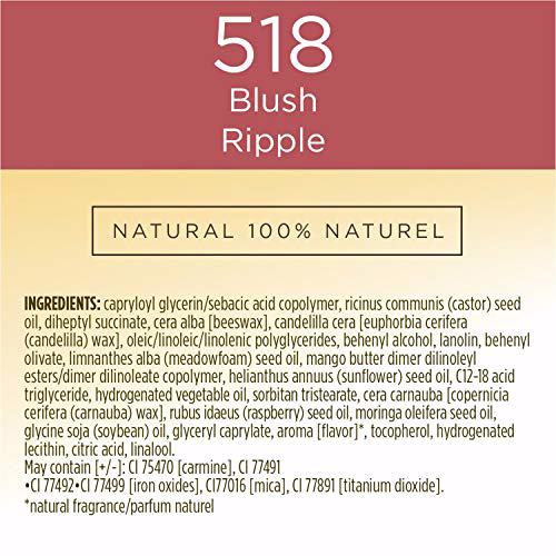 Burts Bees 100% Natural Glossy Lipstick, Blush Ripple 8