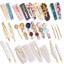 Magicsky 28 PCS Hingwah Pearls and Acrylic Resin Hair Clips Thumbnail 1