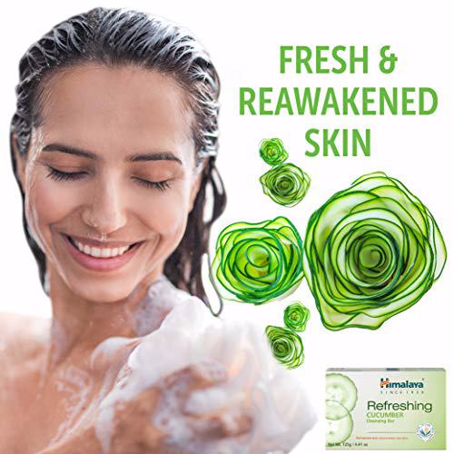 Himalaya Refreshing Cucumber Cleansing Bar 6 Pack 4