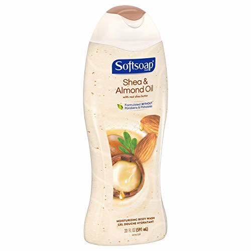 Softsoap Softsoap moisturizing body wash, shea and almond oil 8