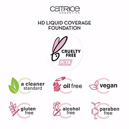 Catrice HD Liquid Coverage Foundation, 046 Camel Beige 9