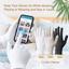EvridWear Men Moisturizing Cotton Gloves, Large/X-Large (6 Pair) black Thumbnail 8