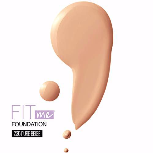 Maybelline New York Fit Me Dewy + Smooth Foundation, Natural Buff 3