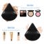 Pimoys 6 Pieces Powder Puff Face Soft Triangle Makeup Black and White Thumbnail 3