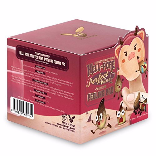 Elizavecca Milky Piggy Hell-Pore Perfect Wine Sparkling Peeling Pad 8