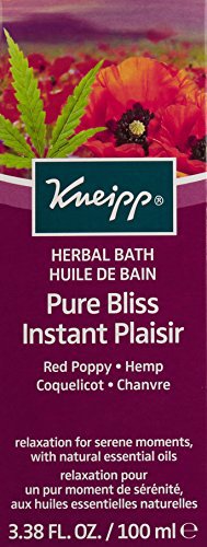 Kneipp Red Poppy & Hemp Herbal Bath Oil 2