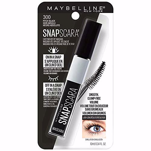 Maybelline New York Snapscara Washable Mascara 300 WASHABLE PITCH BLACK 11