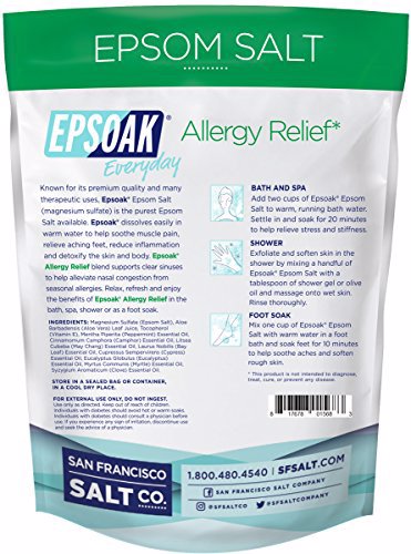 Epsoak Epsom Salt - Allergy Relief 4