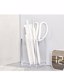 HSYMQ 2 Pack Clear Acrylic Pencil Pen Holder Cup Thumbnail 7