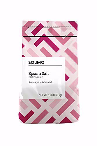 Solimo Epsom Salt Soaking Aid, Rosemary Mint Scent (Pack of 3) 2