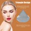 Pimoys 6 Pieces Powder Puff Face Soft Triangle Makeup Gray and Black Thumbnail 3