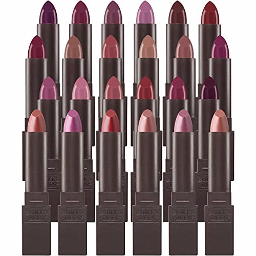 Burts Bees 100% Natural Glossy Lipstick, Peony Dew 7