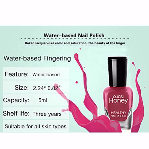Tophany Non Toxic Nail Polish Set  2