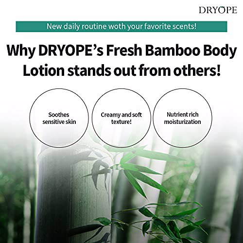 DRYOPE Fresh Bamboo Body Lotion 5