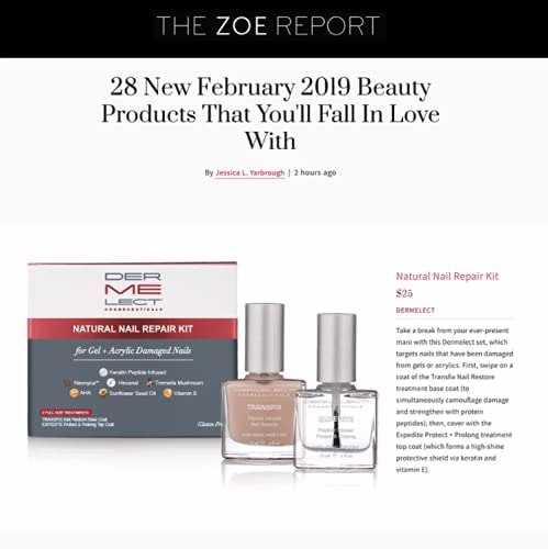 Dermelect Cosmeceuticals Natural Nail Repair for Gel & Acrylic Damaged Nails 5