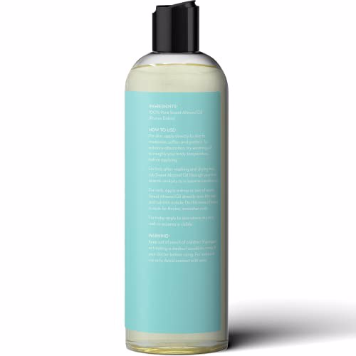 Pure Body Naturals Sweet Almond Oil 6