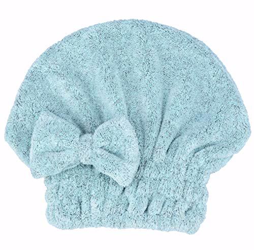 MAYOUTH Microfiber Hair Drying Towels Head 3