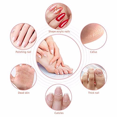 JYCXR Rechargeable Manicure Pedicure Set 4
