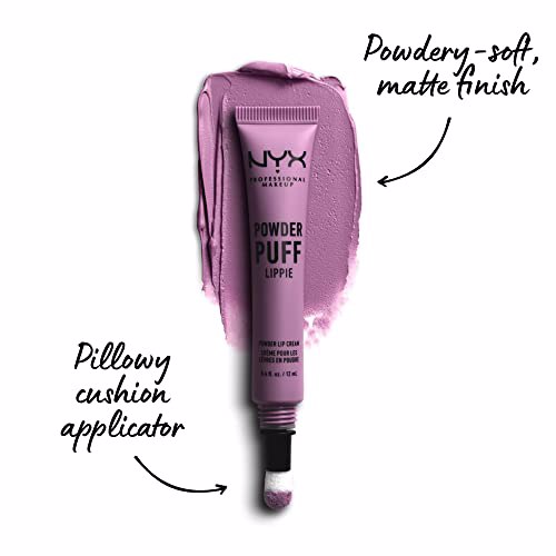 NYX PROFESSIONAL MAKEUP Powder Puff Lippie Lip Cream, Will Power 3