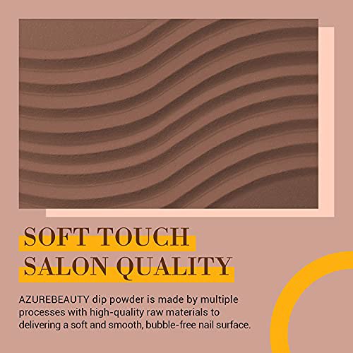 AZUREBEAUTY Dip Powder Nail Set, B-Romantic Burgundy 6