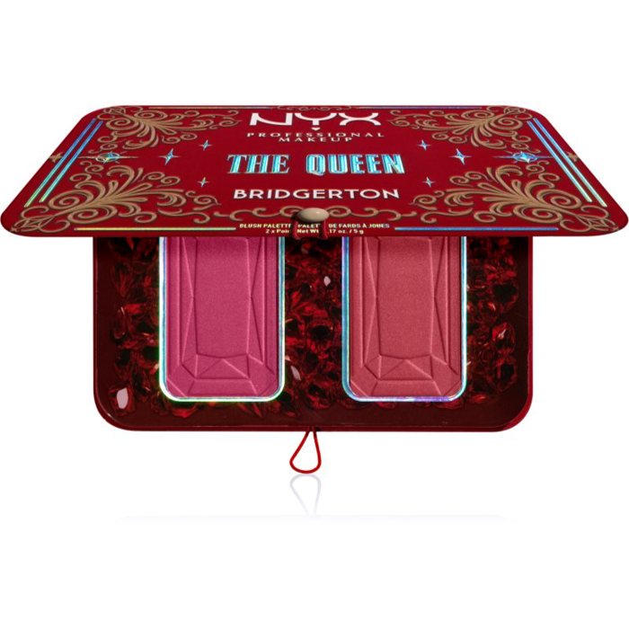 NYX Bridgerton Royal Blush palette The Queen