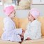 Turbie Twist Microfiber Hair Towel Wrap, Light Pink / Dark Pink Thumbnail 2