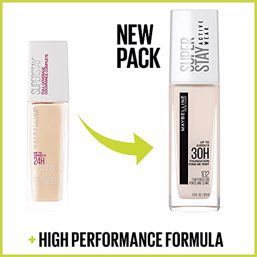 Maybelline Super Stay Full Coverage Liquid Foundation Porcelain 6
