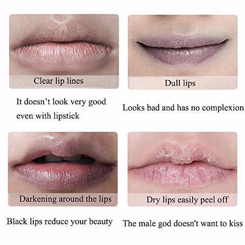 DEERWIN 20Pcs Cranberry Crystal Lip Mask  3