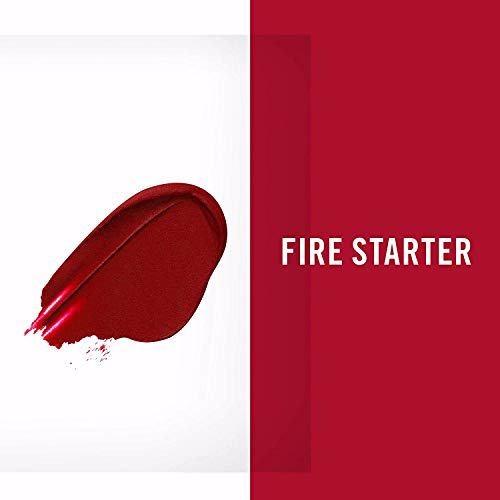 Rimmel Stay Matte Liquid Lip Color, Fire Starter, Pack of 2 2