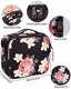 Relavel Travel Makeup Train Case with Adjustable Dividers for Cosmetics Thumbnail 4