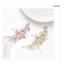 Gorais Bride Wedding Hair Vine Gold Pearl Bridal Headpieces, C Gold Thumbnail 2