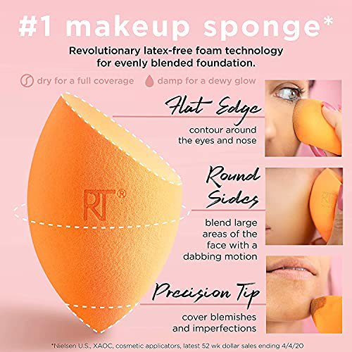 Real Techniques Miracle Complexion Assorted Beauty Sponges 3