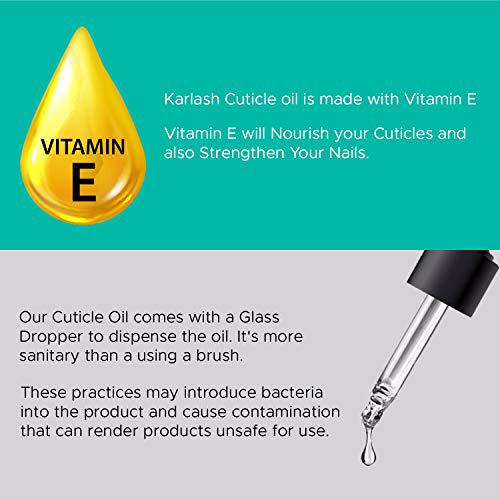 Karlash Salon Spa Premium Brush On Cuticle Oil, Peppermint 4