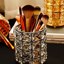 AKOAK 1 pack Crystal Makeup Brush Holder Office Supplies Storage Black Thumbnail 2
