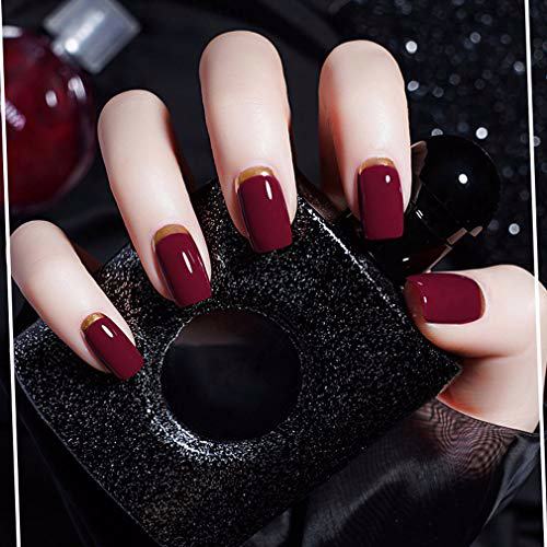 VENALISA 15ml Gel Nail Polish, K-Claret Red 2