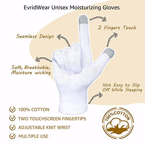 EvridWear Moisturizing Cotton Gloves 2