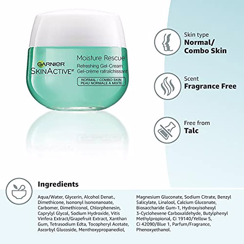 Garnier SkinActive Moisture Rescue Refreshing Gel-Cream 10