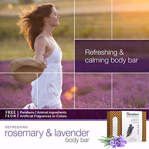 Himalaya Botanique Refreshing Lavender & Rosemary Body Bar 4