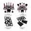 Diolan Makeup Brush Cleaning Mat & Makeup Brush Drying Rack Thumbnail 6