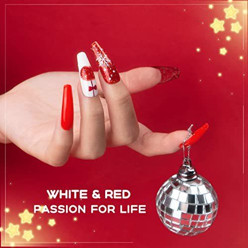 Gellen Gel Nail Polish Kit, Candy Cane 4