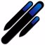 Mont Bleu Glass Nail File  Thumbnail 2