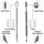 Ejiubas Cuticle Trimmer with Cuticle Pusher, Grey Thumbnail 3
